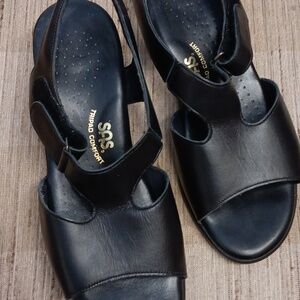 SAS Black Women's Sandals